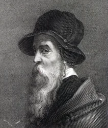 Benvenuto Cellini, Engraved by Franz Erich Moritz Steinla